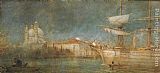 Hardy Paintings - The Hardy Norseman in Venice by Albert Goodwin